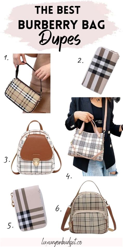 look alike burberry leopard tote|The Best Burberry Bag Dupes On a Budget .